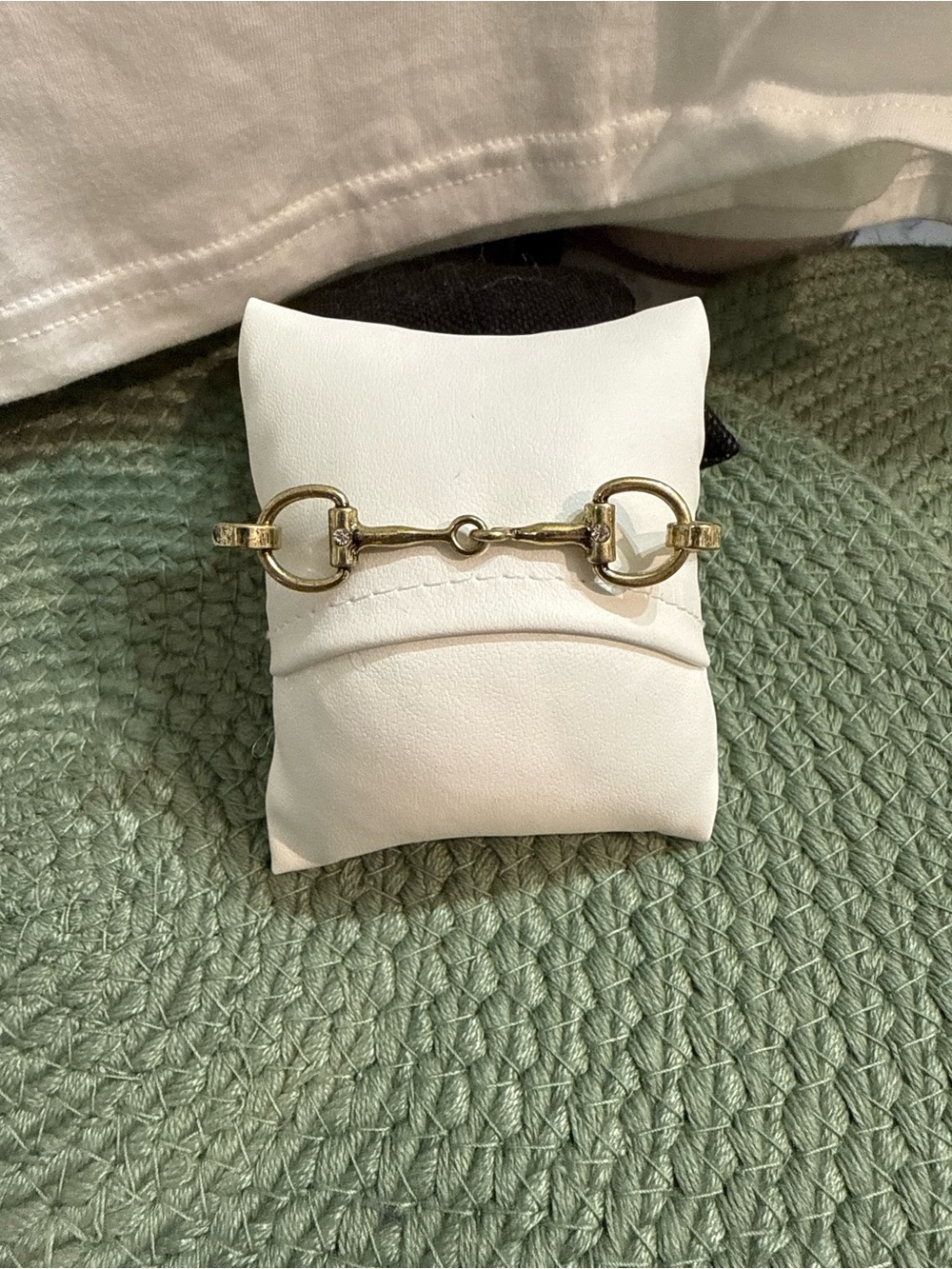 Gold-Tone Horsebit Bracelet - Women Accessories